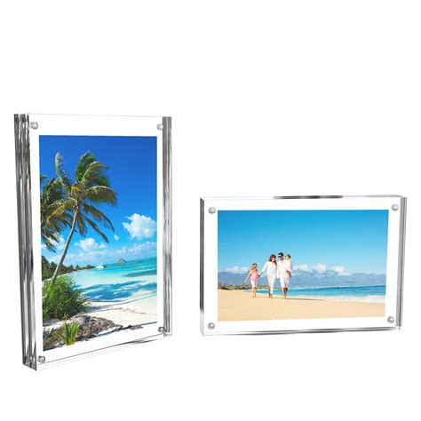 transparent acrylic photo frame